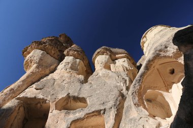 Pasabag Monks Vadisi'nde Kaya Oluşumları, Kapadokya, Nevşehir, T