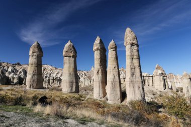 Aşk Vadisi'nde Kaya Oluşumları, Kapadokya, Nevşehir, Türkiye