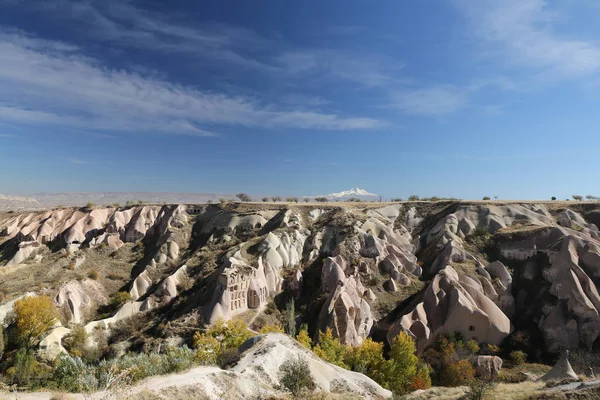 Formacja skalna w Kapadocji, Nevsehir, Turcja — Zdjęcie stockowe