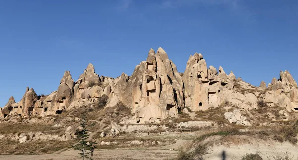 Formación de rocas en Capadocia, Nevsehir, Turquía — Foto de Stock