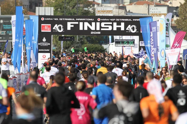 40. Istanbul-Marathon — Stockfoto