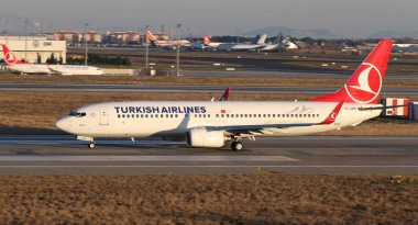 Uçak kalkış Havaalanı'ndan