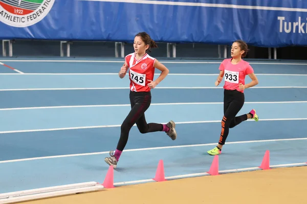 Federación Turca de Atletismo Umbral Olímpico Competencia Interior — Foto de Stock