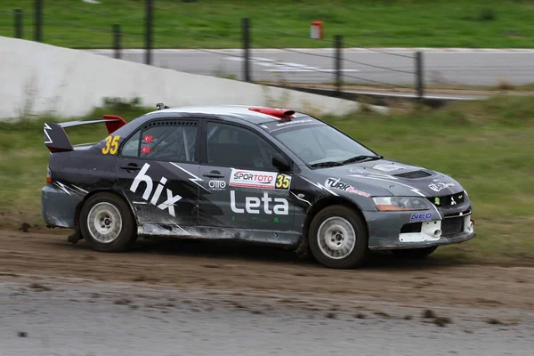 Carrera final del Campeonato Turco de Rallycross — Foto de Stock