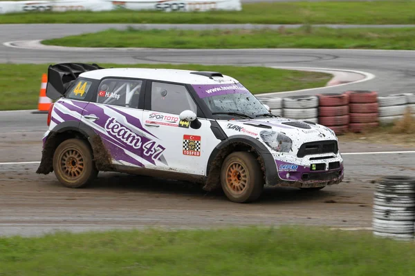 Carrera final del Campeonato Turco de Rallycross — Foto de Stock