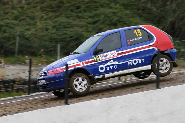 Final Race a török rallycross bajnokság — Stock Fotó