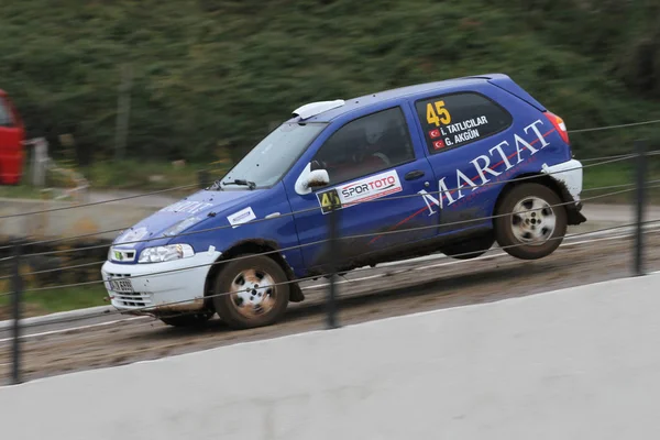 Letztes Rennen der türkischen Rallycross-Meisterschaft — Stockfoto