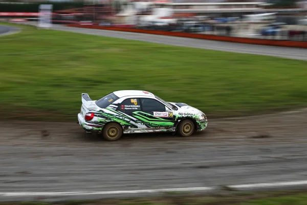 Carrera final del Campeonato Turco de Rallycross — Foto de Stock