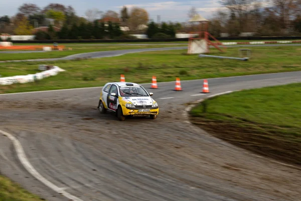 Carrera final del Campeonato Turco de Rallycross — Foto de Stock