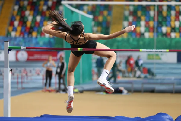 Federación Turca de Atletismo Umbral Olímpico Competencia Interior — Foto de Stock