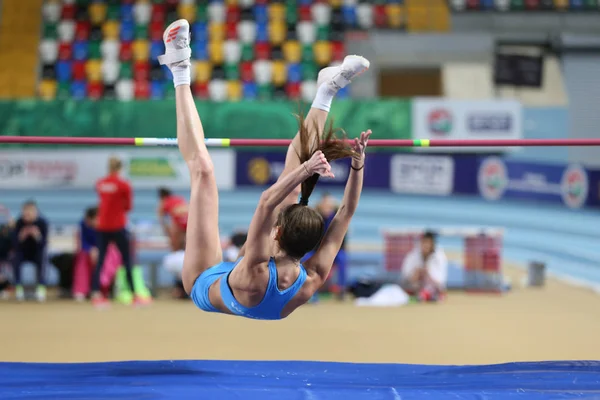 Balkan Athletics Indoor Championships in Istanbul — Stock Photo, Image