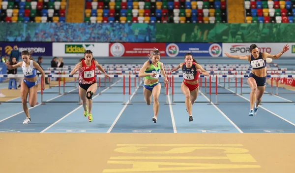 Campionati balcanici di atletica leggera indoor a Istanbul — Foto Stock