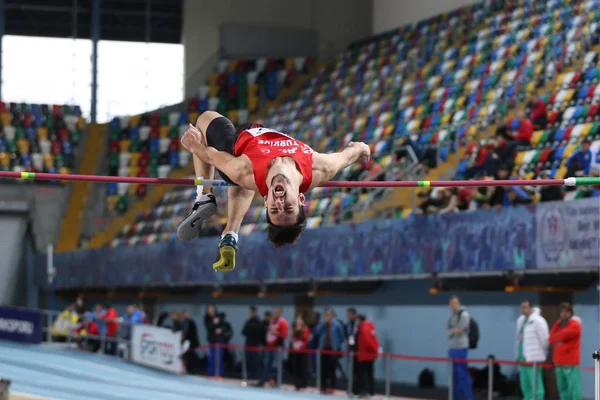 Halowe Mistrzostwa Bałkanów lekkoatletycznych w Stambule — Zdjęcie stockowe