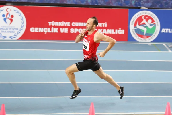 Campeonato Indoor de Atletismo dos Balcãs em Istambul — Fotografia de Stock