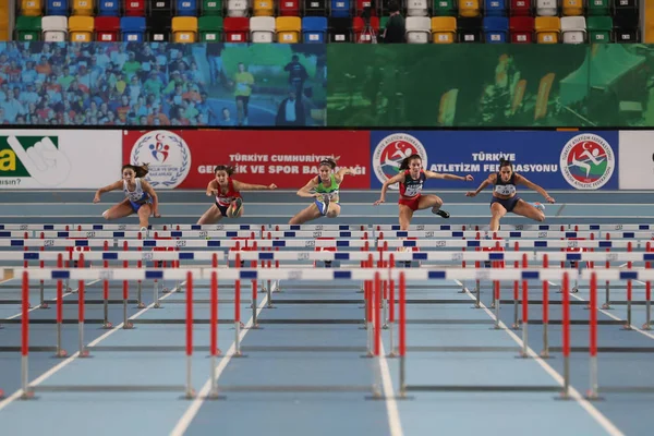 Campionati balcanici di atletica leggera indoor a Istanbul — Foto Stock