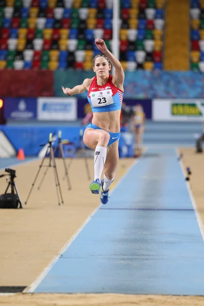 Balkan Athletics Indoor Championships in Istanbul — Stock Photo, Image