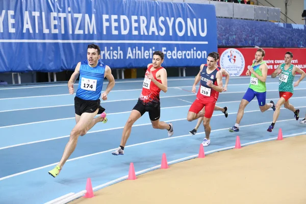 Halowe Mistrzostwa Bałkanów lekkoatletycznych w Stambule — Zdjęcie stockowe