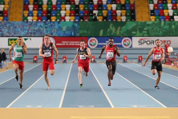 Balkan Atletiek Indoor kampioenschappen in Istanboel — Stockfoto