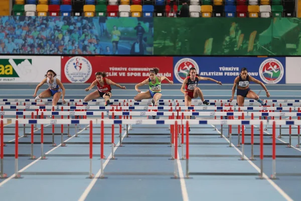 Campionati balcanici di atletica leggera indoor a Istanbul — Foto Stock