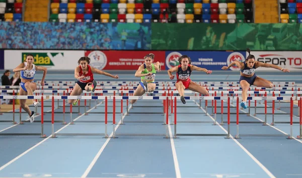 Campeonato Indoor de Atletismo dos Balcãs em Istambul — Fotografia de Stock