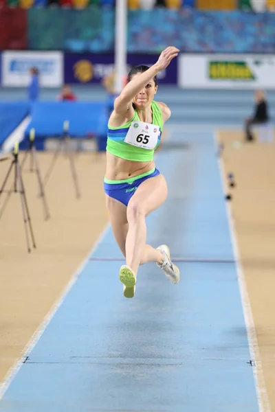 Balkan Athletics Indoor Championships in Istanbul — Stock Photo, Image