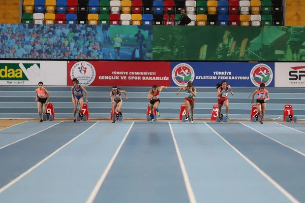 Balkan-Leichtathletik-Hallen-Meisterschaften in Istanbul — Stockfoto
