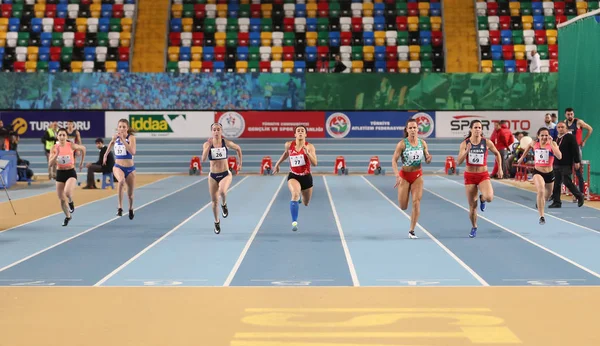 Balkan Atletiek Indoor kampioenschappen in Istanboel — Stockfoto