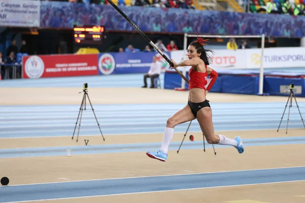 Balkan Athletics Indoor Championships in Istanbul — Stock Photo, Image