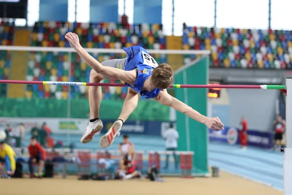 Inomhusmästerskapen i friidrott på Balkan U20 — Stockfoto