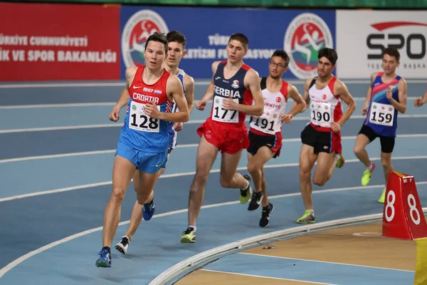Balkan U20 kampioenschappen indoor atletiek — Stockfoto