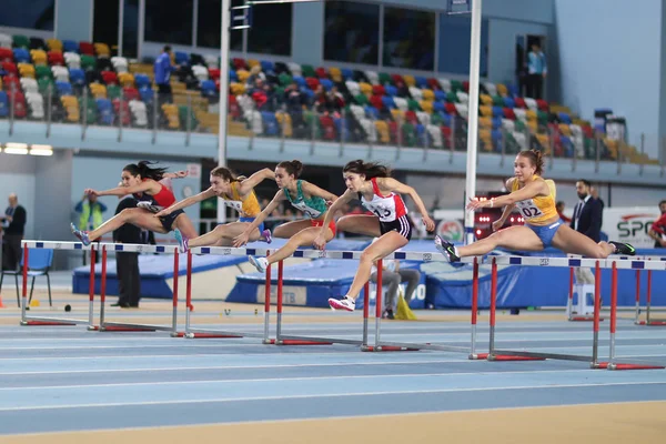 Balkan U20 Atletica leggera Indoor Championships — Foto Stock