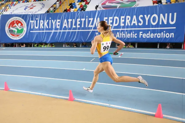 Halové mistrovství Balkan U20 v atletice — Stock fotografie