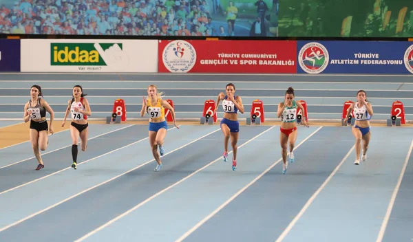 Balkan U20 Atletica leggera Indoor Championships — Foto Stock