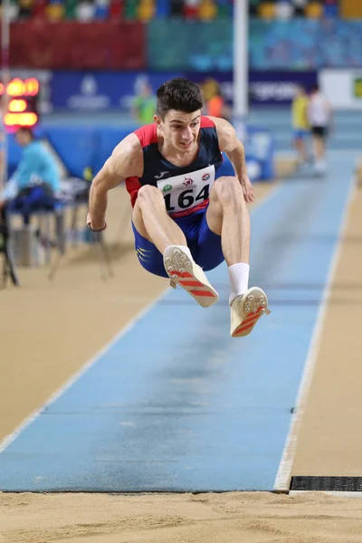 Halové mistrovství Balkan U20 v atletice — Stock fotografie