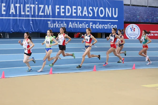 Balkan U20 kampioenschappen indoor atletiek — Stockfoto