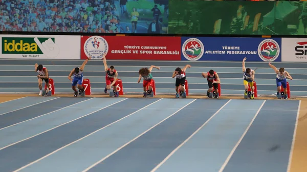 Balkan U20 Athletics Indoor Championships — Stock Photo, Image