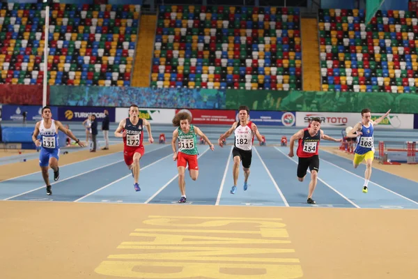 Balkan U20 kampioenschappen indoor atletiek — Stockfoto