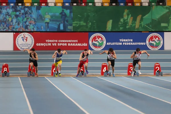 Чемпионат Балканской молодёжной сборной по лёгкой атлетике — стоковое фото