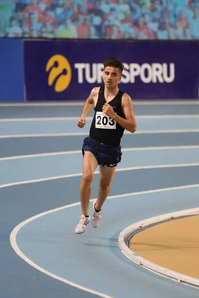 Turkcell Turkse Indoor Atletiek kampioenschappen — Stockfoto