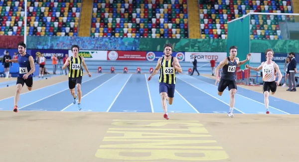 Turkcell Turkse Indoor Atletiek kampioenschappen — Stockfoto