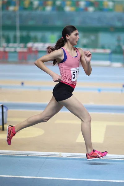 Campeonato Turco de Atletismo Indoor Turco — Fotografia de Stock