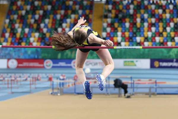 Campeonato Turco de Atletismo Indoor Turco — Fotografia de Stock