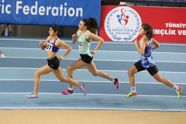 トゥルクセル トルコの屋内陸上競技選手権大会 — ストック写真