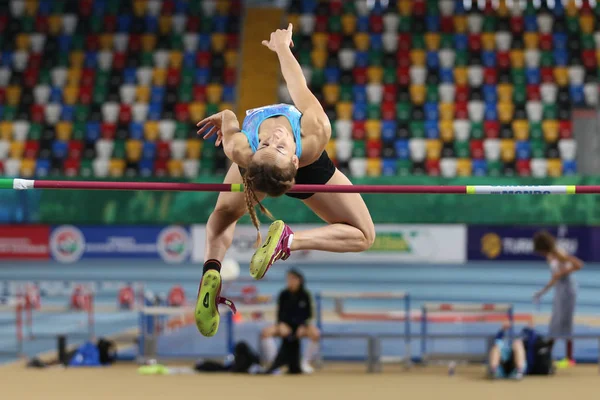 Turkcell Turkse Indoor Atletiek kampioenschappen — Stockfoto