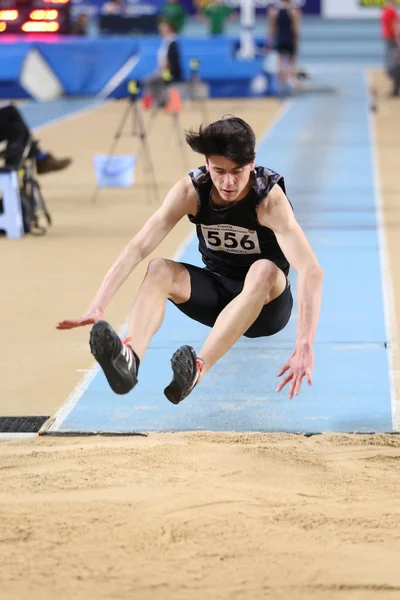 Campeonato Turco de Atletismo Indoor Turco — Fotografia de Stock