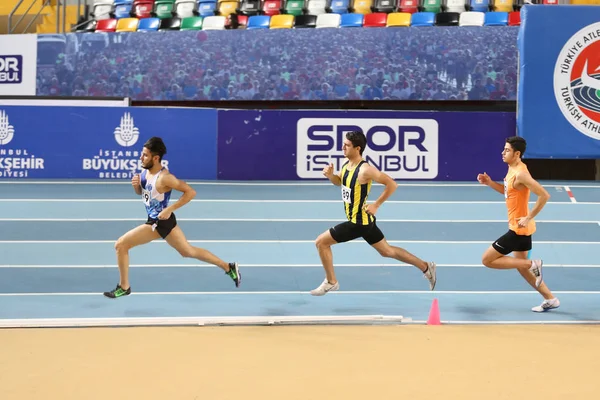 トゥルクセル トルコの屋内陸上競技選手権大会 — ストック写真