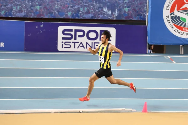 Campeonato Turco de Atletismo Indoor Turco — Fotografia de Stock