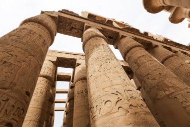 Karnak Tapınağı Hypostyle Salonu Sütunlar, Luxor, Mısır