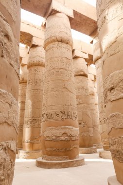 Karnak Tapınağı Hypostyle Salonu Sütunlar, Luxor, Mısır