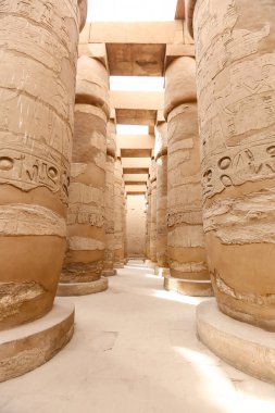 Karnak Tapınağı Hypostyle Salonu Sütunlar, Luxor, Mısır